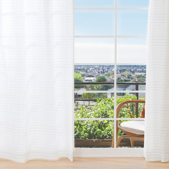 遮熱・遮像レースカーテン(シーボーダー100X176X2) 3枚目画像