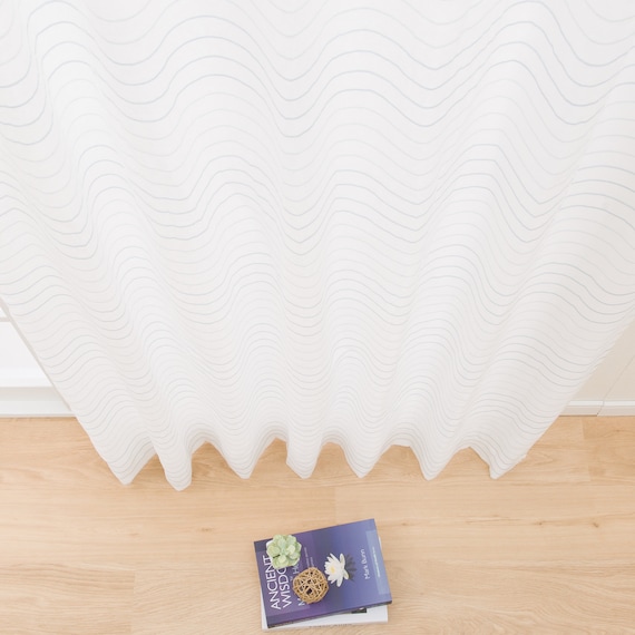 遮熱・遮像レースカーテン(シーボーダー100X176X2) 16枚目画像