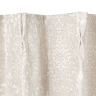 遮光1級・遮熱・遮音カーテン(ダマスク ベージュ 100X110X2) 5枚目画像