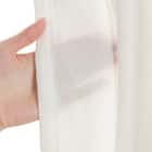 通風・遮熱・遮像・50サイズレースカーテン(エアトース プレーン100X176X2) 11枚目画像