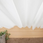 通風・遮熱・遮像・50サイズレースカーテン(エアトース プレーン100X176X2) 15枚目画像