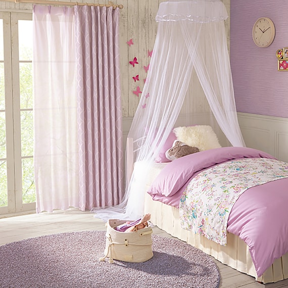 裏地付き遮光2級・遮熱カーテン(パターン レッドパープル 100X110X2) 10枚目画像