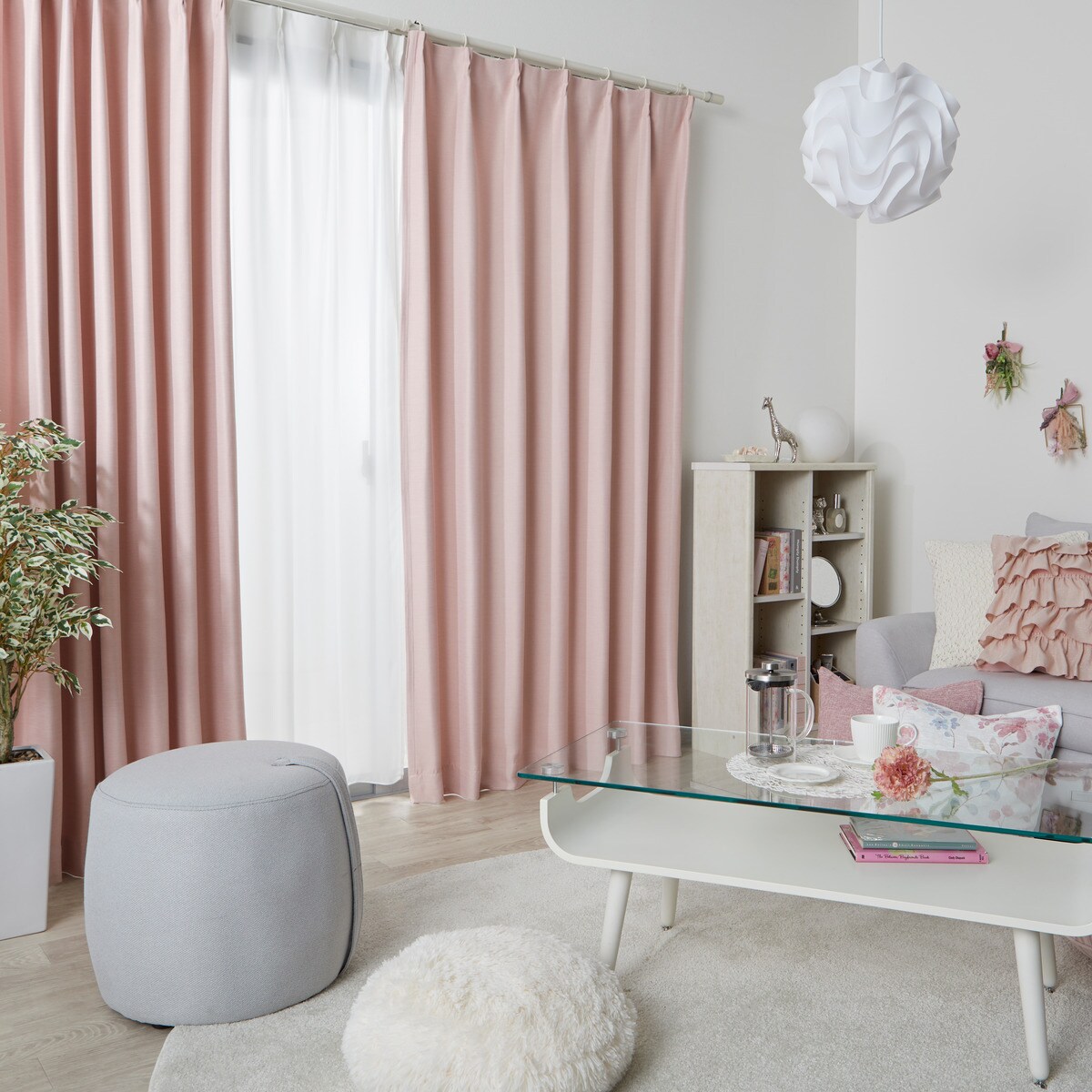 お好みサイズカーテン パレット2 ローズ通販 ニトリネット 公式 家具 インテリア通販