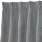 裏地付き遮光1級・遮熱ジャカードカーテン(PK001 グレー 100X110X2) 9枚目画像
