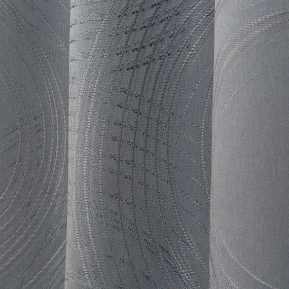 裏地付き遮光1級・遮熱ジャカードカーテン(PK001 グレー 100X110X2) 13枚目画像