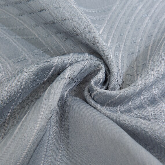 裏地付き遮光1級・遮熱ジャカードカーテン(PK001 グレー 100X110X2) 14枚目画像