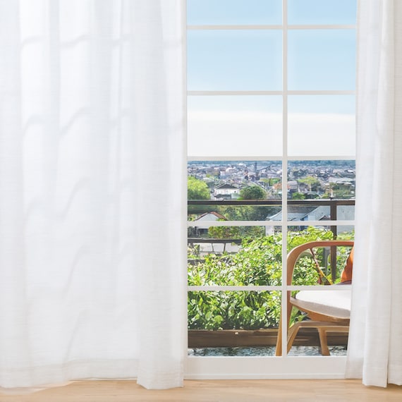 遮熱・遮像・採光レースカーテン(エコナチュレリーノ100X133X2) 2枚目画像