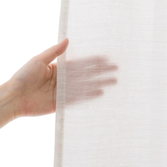 遮熱・遮像・採光レースカーテン(エコナチュレリーノ100X133X2) 9枚目画像