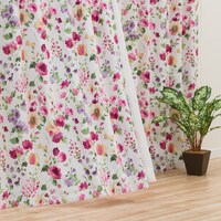 遮光カーテン ローズ ニトリネット 公式 家具 インテリア通販