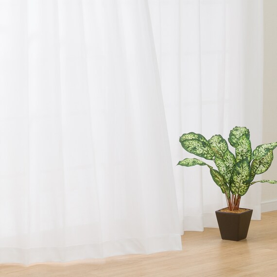 遮熱・ミラー・花粉キャッチレースカーテン(RL010 150X176X2) 13枚目画像