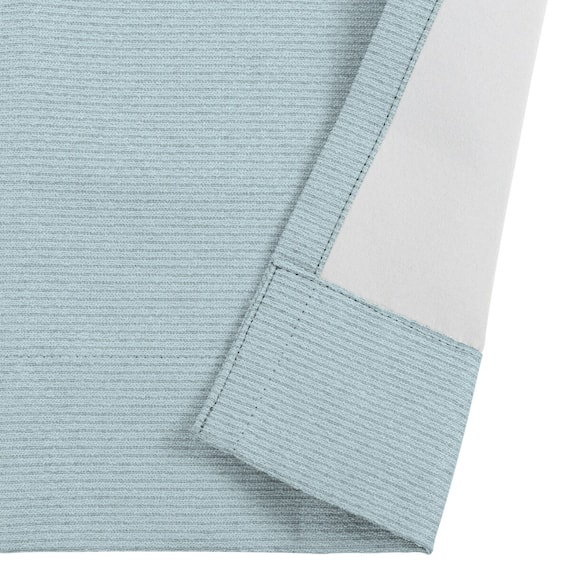 遮光1級・遮熱・遮音カーテン&遮熱・遮像レース4枚セット(RP002 LBL 100X178cmセット) 14枚目画像