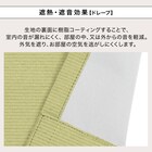 遮光1級・遮熱・遮音カーテン&遮熱・遮像レース4枚セット(RP002LYGR 100X178cmセット) 6枚目画像
