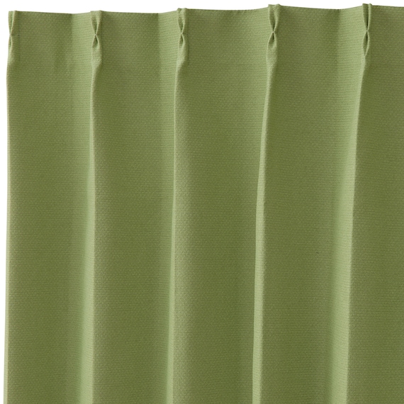 遮光1級・遮熱・遮音カーテン&遮熱・遮像レース4枚セット(RP002LYGR 100X178cmセット) 13枚目画像