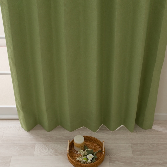 遮光1級・遮熱・遮音カーテン&遮熱・遮像レース4枚セット(RP002LYGR 100X178cmセット) 17枚目画像