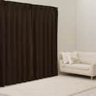 遮光1級・遮熱・遮音カーテン&遮熱・遮像レース4枚セット(RP002 DkBR100X190cmセット) 2枚目画像