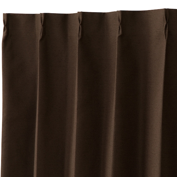 遮光1級・遮熱・遮音カーテン&遮熱・遮像レース4枚セット(RP002 DkBR100X210cmセット) 13枚目画像