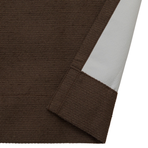 遮光1級・遮熱・遮音カーテン&遮熱・遮像レース4枚セット(RP002 DkBR100X210cmセット) 15枚目画像