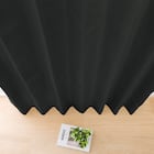 遮光1級・遮熱・遮音カーテン&遮熱・遮像レース4枚セット(RP002 BK 100X135cmセット) 17枚目画像