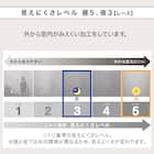 遮光1級・遮熱カーテン&遮熱・遮像レース4枚セット(Nナーシャ2 NV 100X200cmセット) 7枚目画像