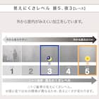 遮光2級・遮熱カーテン&遮熱・遮像レース4枚セット(Nナーシャ2 IV 100X135cmセット) 7枚目画像