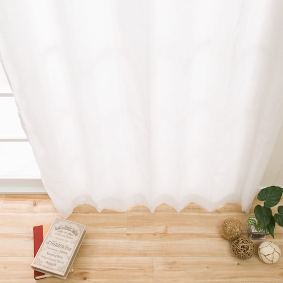 通風・遮熱・遮像レースカーテン(エアトースセイント100X133X2) 5枚目画像