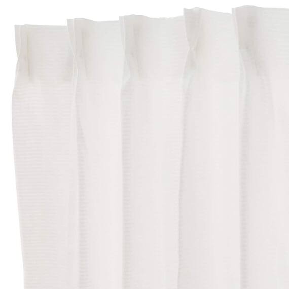 通風・遮熱・遮像レースカーテン(エアトースセイント100X133X2) 6枚目画像