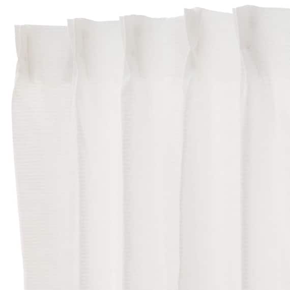 通風・遮熱・遮像レースカーテン(エアトースセイント100X133X2) 6枚目画像