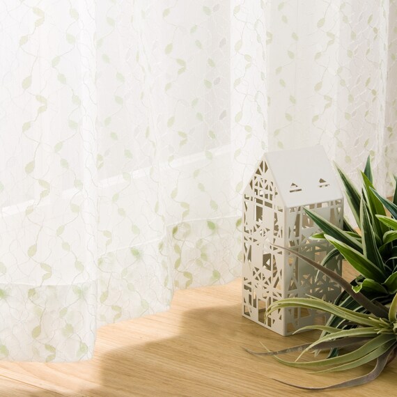 レースカーテン(ラシェル 100X108X2) 1枚目画像