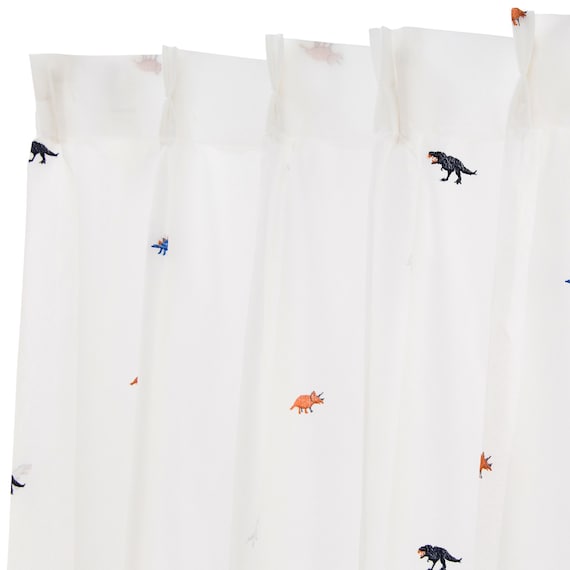 レースカーテン(ダイナソー 100X176X2) 4枚目画像