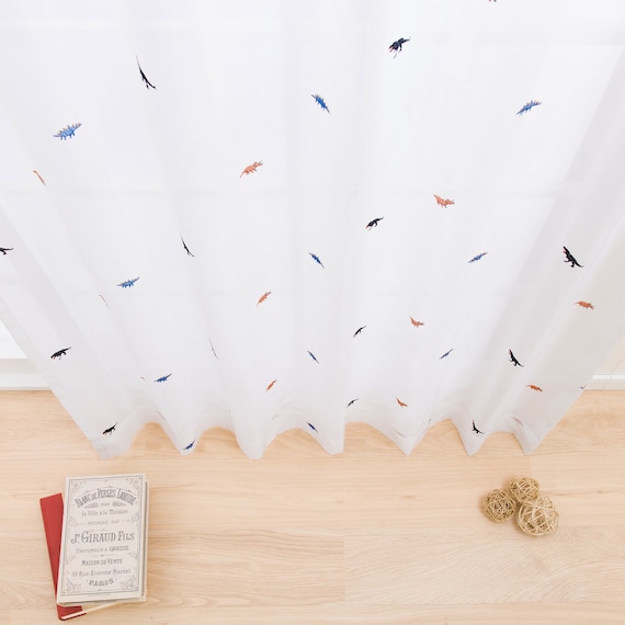 レースカーテン(ダイナソー 100X176X2) 10枚目画像