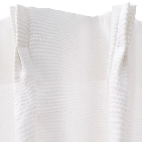 1枚入り 綿混カーテン(レダ アイボリー 100X110X1) 5枚目画像