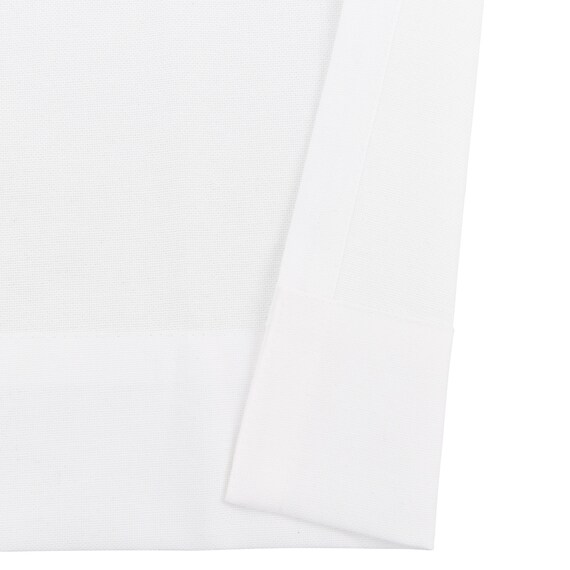 1枚入り 綿混カーテン(レダ アイボリー 100X110X1) 7枚目画像