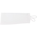 1枚入り 綿混カーテン(レダ アイボリー 100X110X1) 10枚目画像