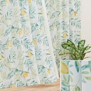 【省エネ・節電】遮光2級・遮熱カーテン(レモンリーフ グリーン)【期間限定価格:11/26~1/5まで】