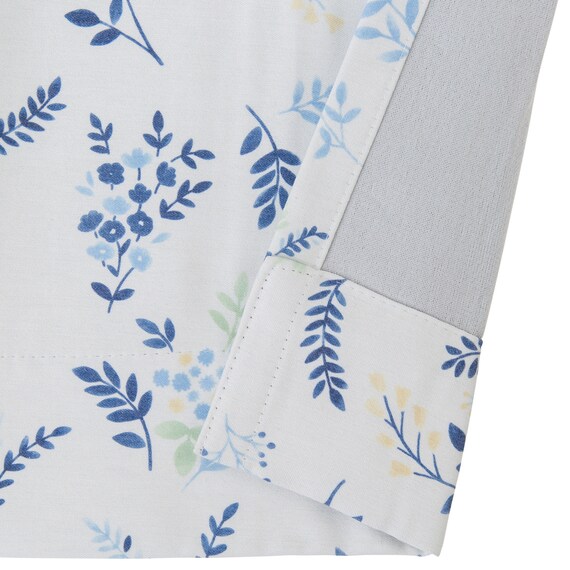 遮光2級・遮熱カーテン(プチフラワー 100X110X2) 10枚目画像