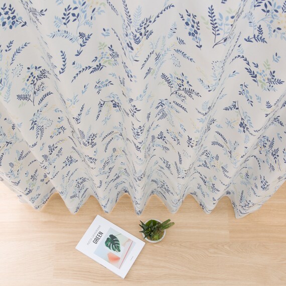 遮光2級・遮熱カーテン(プチフラワー 100X110X2) 13枚目画像