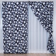 遮光3級カーテン(ミンツ BK)