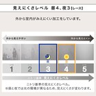 遮光1級・遮熱・遮音カーテン&遮熱・遮像レース4枚セット(RP002 GY 100X190cmセット) 8枚目画像