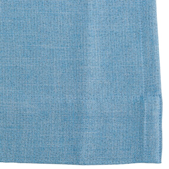 遮光3級カーテン(RD024 ブルー 100X178X2) 6枚目画像