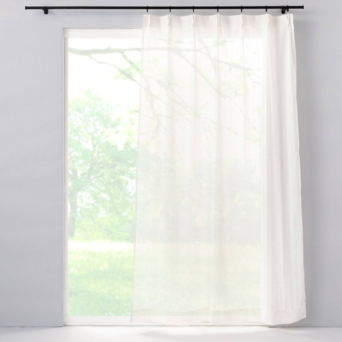 お好みサイズレースカーテン ANM002(幅201-300/丈171-220cm)(Living in