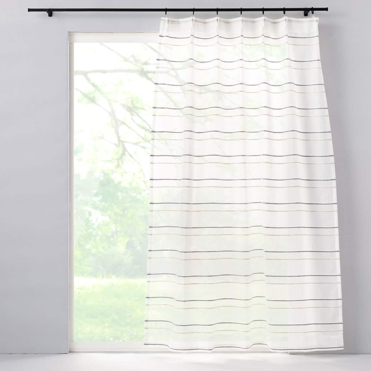 お好みサイズレースカーテン ANM016(幅201-300/丈221-270cm)(Living in