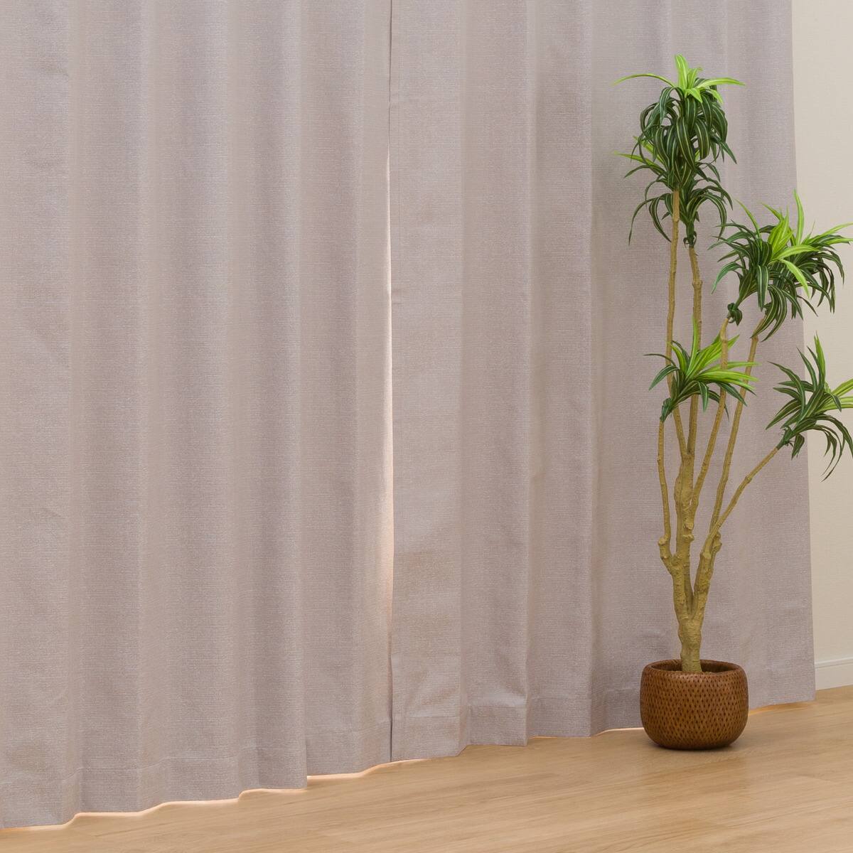 ニトリスプールカーテン&レースカーテン100×190×4枚遮熱