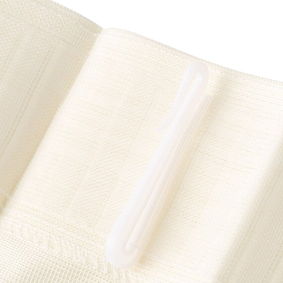 フリーカット間仕切りカーテン(プレーン2 IV 140X250) 7枚目画像