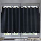 遮光・撥水カフェカーテン(150X75 NV CC-029) 1枚目画像