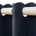 遮光・撥水カフェカーテン(150X75 NV CC-029) 3枚目画像