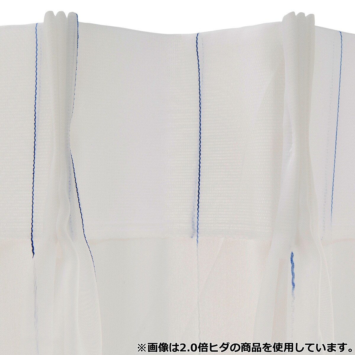オーダーレース ポッツ 2倍ヒダ(幅-100/丈-140cm) | ニトリ