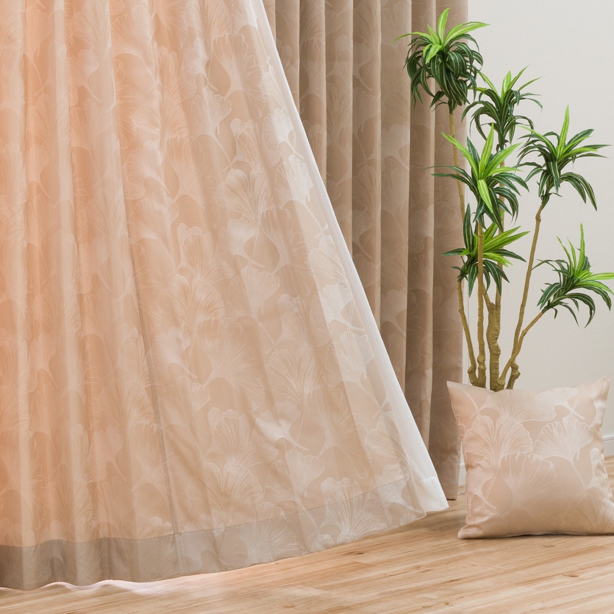 オーダーカーテン オキナ 2倍ヒダ(幅101-200/丈-140cm) | ニトリ