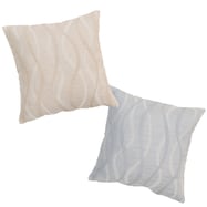 オーダークッションカバー(ビブリオ ベージュ 45X45cm)