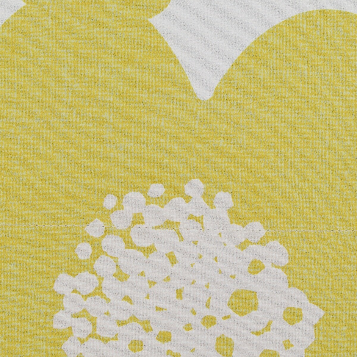 遮光2級オーダーカーテン マリアナ2 イエロー 2倍ヒダ(幅-100/丈-140cm