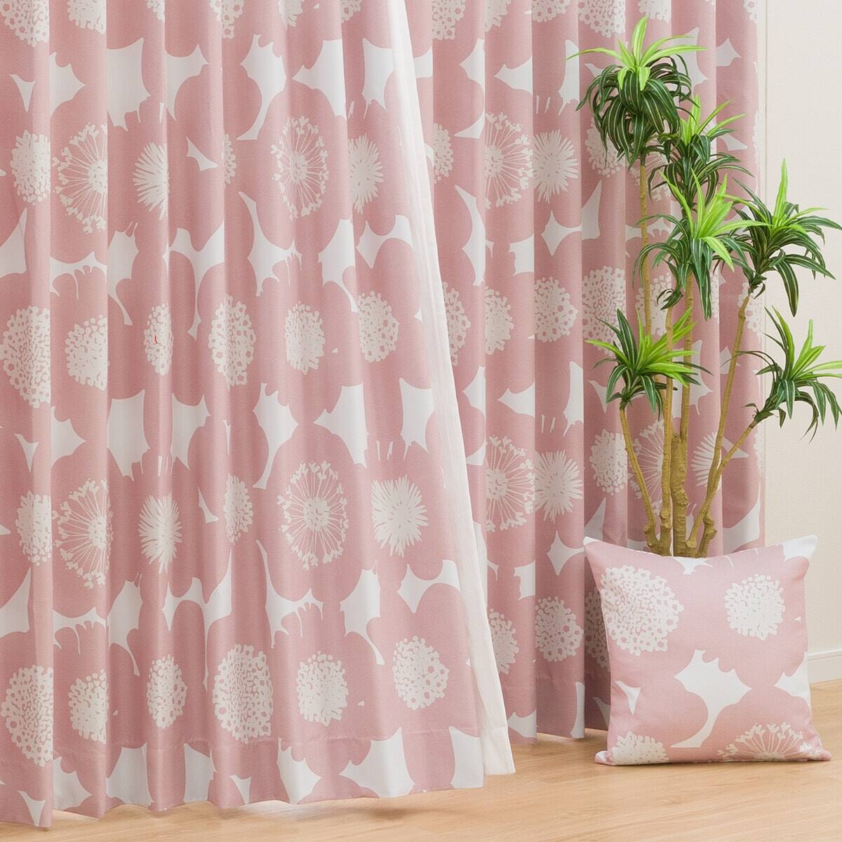 オーダーカーテン マリアナ2 ローズ 2倍ヒダ 幅 100 丈1 260cm 通販 ニトリネット 公式 家具 インテリア通販 オーダーカーテン マリアナ2 ローズ 2倍ヒダ 幅 100 丈1 260cm 通販 ニトリネット 公式 家具 インテリア通販